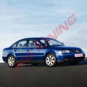 Volkswagen Passat 3B 1996-2005 Paslanmaz Çelik 6 Parça Krom Cam Çıtası