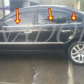 Volkswagen Passat 3B 1996-2005 Paslanmaz Çelik 6 Parça Krom Cam Çıtası