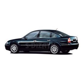 Volkswagen Passat 3b 1998 2005 4 Kapı Krom Kapı Kolu