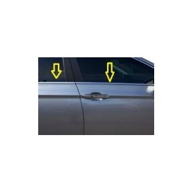 Volkswagen Passat 3c 2005-2011 4 Parça Krom Cam Çıtası