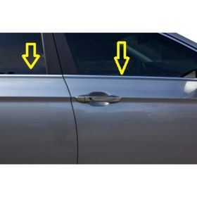 Volkswagen Passat 3c 2005-2011 4 Parça Krom Cam Çıtası