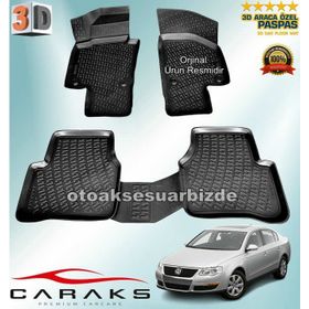 Volkswagen Passat B6 2005-2010 3D Havuzlu Paspas