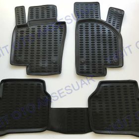 Volkswagen Passat B6 2005-2010 Siyah 3D Havuzlu Paspas