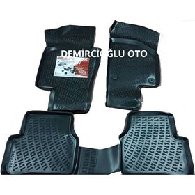 Volkswagen Passat B6 2005-2010 Siyah 3D Havuzlu Paspas