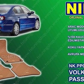 Volkswagen Passat B6 2005 Bej Kauçuk Paspas