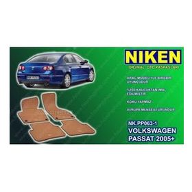 Volkswagen Passat B6 2005 Bej Kauçuk Paspas