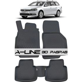 Volkswagen Passat B6 B7 3D Havuzlu Paspas