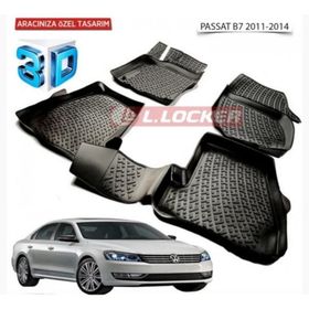 Volkswagen Passat B7 2011-2014 3D Havuzlu Paspas