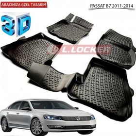 Volkswagen Passat B7 2011-2014 3D Havuzlu Paspas