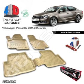 Volkswagen Passat B7 2011-2014 4D Havuzlu Paspas