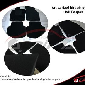Volkswagen Passat B7 2011 2014 Halı Paspas Seti