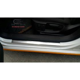 Volkswagen Passat B7 2012-2014 4 Parça Krom Kapı Eşiği