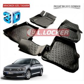 Volkswagen Passat B8 2015 Sonrası 3D Havuzlu Paspas
