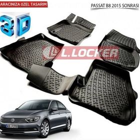 Volkswagen Passat B8 2015 Sonrası 3D Havuzlu Paspas