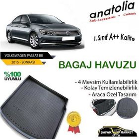 Volkswagen Passat B8 2015 Sonrası Bagaj Havuzu
