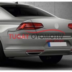 Volkswagen Passat B8 2015 Üzeri Krom Bagaj Alt Çıtası