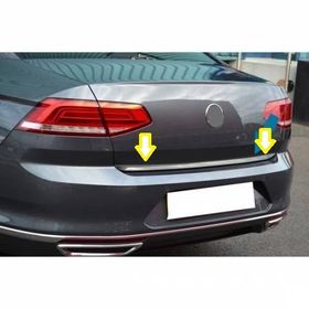 Volkswagen Passat B8 Paslanmaz Çelik 2015 Üzeri Krom Bagaj Alt Çıtası