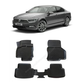Volkswagen Passat B8 Sedan 2015 Siyah Havuzlu Paspas