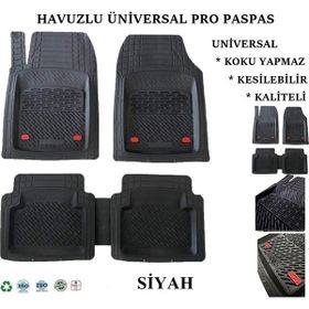 Volkswagen Passat B8 Sedan 2015 Siyah Havuzlu Paspas