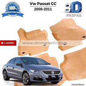 Volkswagen Passat Cc 3D Havuzlu Paspas
