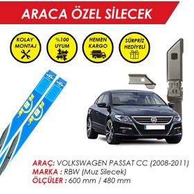 Volkswagen Passat CC RBW 2008-2011 Muz Silecek Takımı