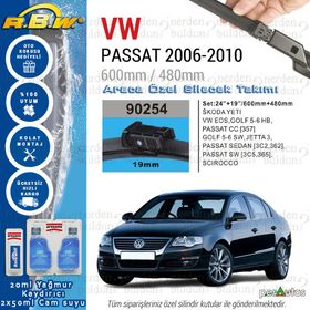Volkswagen Passat RBW 2006-2010 Muz Silecek Takımı