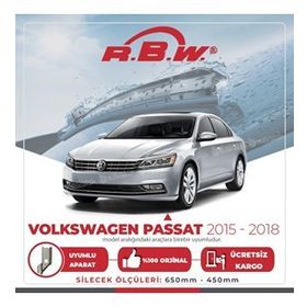Volkswagen Passat RBW 2015-2018 Muz Silecek Takımı