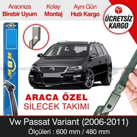 Volkswagen Passat Variant RBW 2006-2011 Muz Silecek Takımı