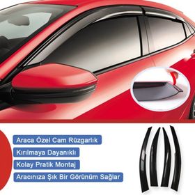 Volkswagen Polo 2002-2008 Mugen Cam Rüzgarlığı