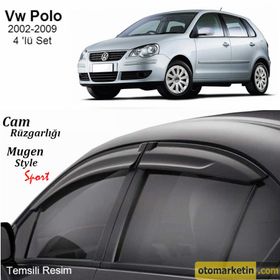 Volkswagen Polo 2002-2009 Mugen Cam Rüzgarlığı