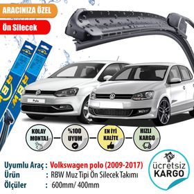 Volkswagen Polo 2009-2017 Muz Silecek Takımı