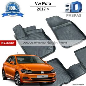 Volkswagen Polo 2017 Sonrası 3D Havuzlu Paspas