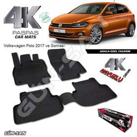 Volkswagen Polo 2017 Sonrası 4D Havuzlu Paspas