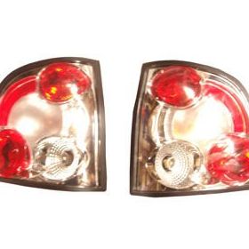 Volkswagen Polo- 5- 2002-2005 Modifiye Stop Sağ-Sol Set 2 Nikelajlı-Kırmızı-Beyaz Tyc Lambası