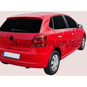 Volkswagen Polo 6R 2009 2017 Paslanmaz Çelik 6 Parça Krom Cam Çıtası