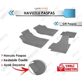 Volkswagen Polo 9n 2002-2009 3D Havuzlu Paspas