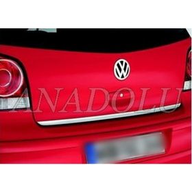 Volkswagen Polo Paslanmaz Çelik 2006-2010 Krom Bagaj Alt Çıtası