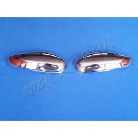 Volkswagen Polo Paslanmaz Çelik 2009-2017 Krom 2 Parça Ayna Kapağı