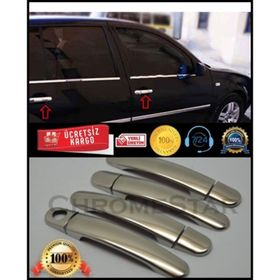 Volkswagen Polo Tk 2005 2009 Paslanmaz Çelik 4 Kapı Krom Kapı Kolu