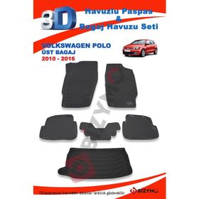 Volkswagen Polo Üst 2010-2016 Paspas ve Bagaj Havuzu