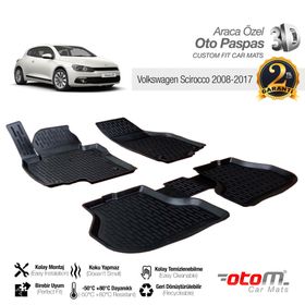 Volkswagen Scirocco 2008 Araca Özel Paspas