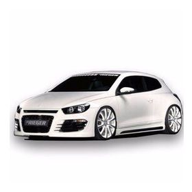 Volkswagen Scirocco 2009 2017 Plastik Yan Marşpiyel Seti