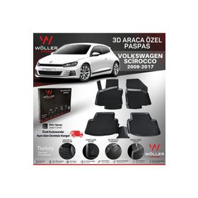 Volkswagen Scirocco 3D Havuzlu Paspas