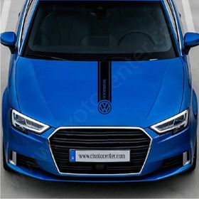 Volkswagen Scirocco Kaput Şerit Sticker