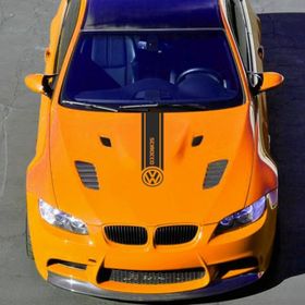 Volkswagen Scirocco Kaput Şerit Sticker