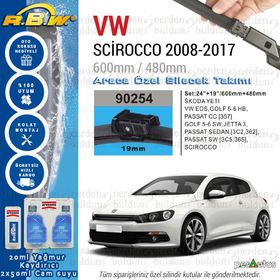 Volkswagen Scirocco RBW 2008-2017 Muz Silecek Takımı