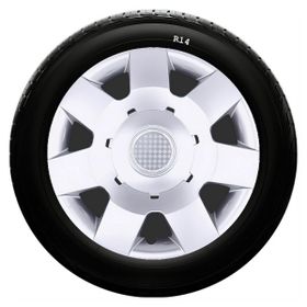 Volkswagen SKS-SJS 219 14 İnç 4 Adet Kırılmaz Jant Kapağı
