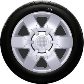 Volkswagen SKS-SJS 413 16 İnç 4 Adet Kırılmaz Jant Kapağı