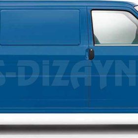 Volkswagen T4 Transporter 1995-2003 2 Parça Krom Cam Çıtası
