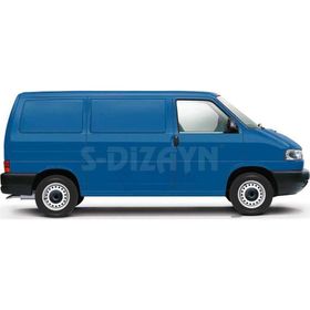 Volkswagen T4 Transporter 1995-2003 2 Parça Krom Cam Çıtası